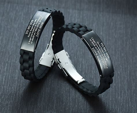 father son matching jewelry|bracelet for son from father.